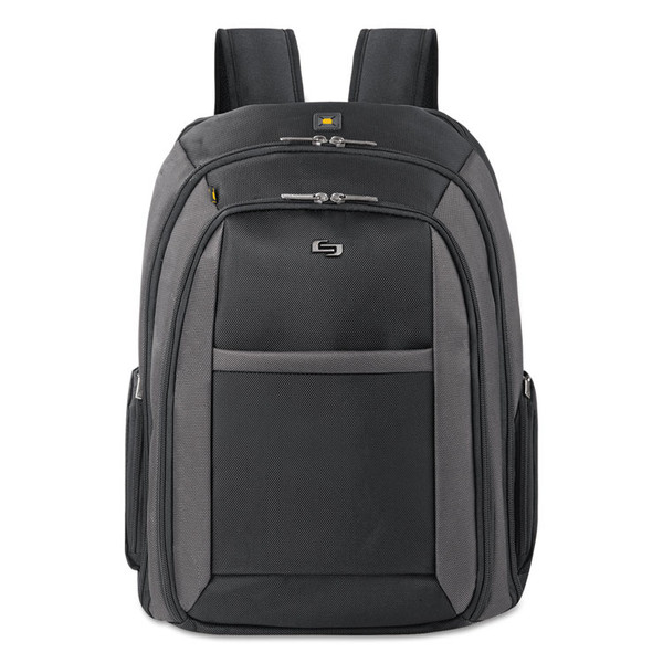 Pro CheckFast Backpack, Fits Devices Up to 16", Ballistic Polyester, 13.75 x 6.5 x 17.75, Black [SKU: USLCLA7034]