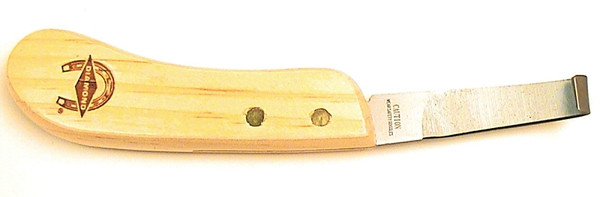 Diamond Farrier D280L Hoof Knife, Wide Blade, Stainless Steel Blade, Hardwood Handle, Comfortable-Grip Handle [SKU: ORG4544839]