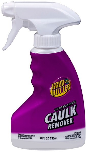KRUD KUTTER 336246 Caulk Remover, Liquid, Solvent-Like, Slight Yellow, 8 oz, Bottle [SKU: ORG8515348]