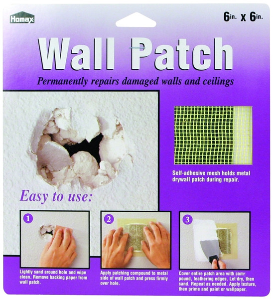 PATCH REPR WALL GALV STL 6X6IN [SKU: ORG1594159]