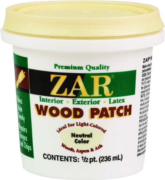 ZAR 30906 Wood Patch, Paste, Amine, 0.5 pt Pail [SKU: ORG6633127]