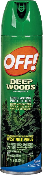 OFF! Deep Woods 22930 Insect Repellent V, 9 oz, Liquid, Clear, Alcohol [SKU: ORG6047245]