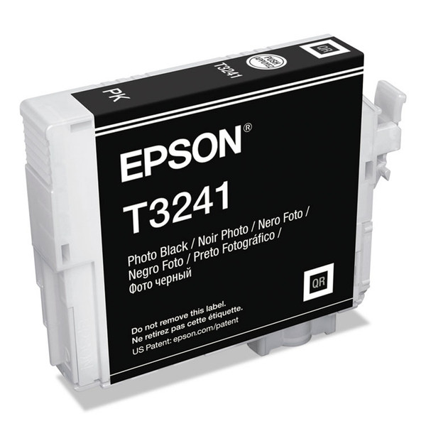 T324120 (324) UltraChrome HG2 Ink, Photo Black [SKU: EPST324120]