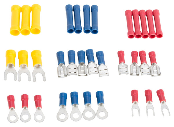 ProSource CP-403L Electrical Connectors Wire Cap Set, Plastic, For: 22 to 10 AWG Solid/Standard Wire, 40 -Piece [SKU: ORG6485338]