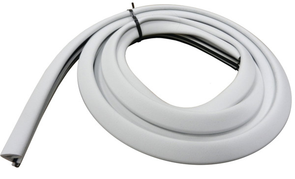M-D Platinum Series 91890 Replacement Weatherstrip, 84 in L, Rubber, White [SKU: ORG1839240]