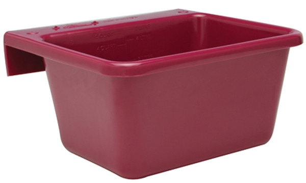 FORTEX-FORTIFLEX 1306602 Pet Feeder, S, 5 qt Volume, Red [SKU: ORG7104607]