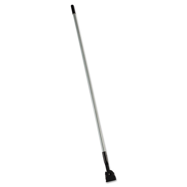 Snap-On Fiberglass Dust Mop Handle, 1" dia x 60", Gray/Black [SKU: RCPM146]