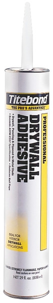 Titebond GREENchoice 5352 Drywall Adhesive, Light Beige, 28 oz Cartridge [SKU: ORG6761902]