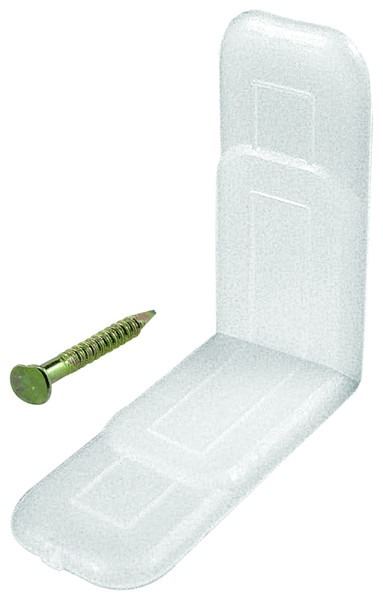 Prime-Line R 7153 Drawer Guide Side Saddles, Nylon/Plastic, White [SKU: ORG2448348]