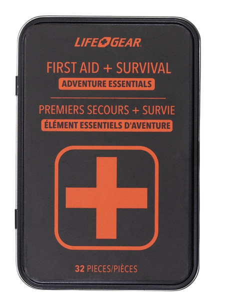 LIFE+GEAR 41-3803 First Aid Plus Survival Adventure Essentials Kit [SKU: ORG8629164]