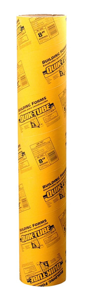 Quikrete 6922-01 Building Form, 8 in Dia, 4 ft L, Fiber [SKU: ORG6087027]