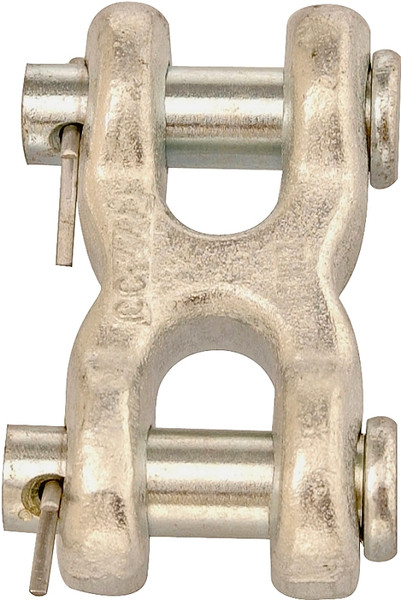 Campbell T5423301 Clevis Link, 3/8 in Trade, 5400 lb Working Load, Steel, Zinc [SKU: ORG5779228]