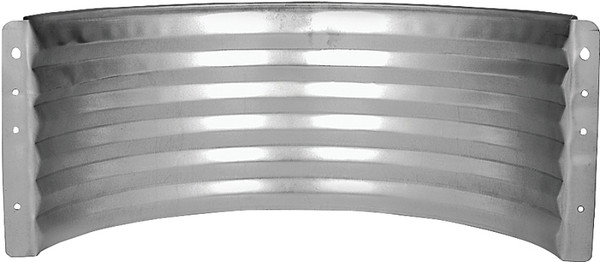 MARSHALL STAMPING AWR12/680 Area Wall, 16 in L, 37 in W, 12 in H, Galvanized Steel [SKU: ORG6602031]
