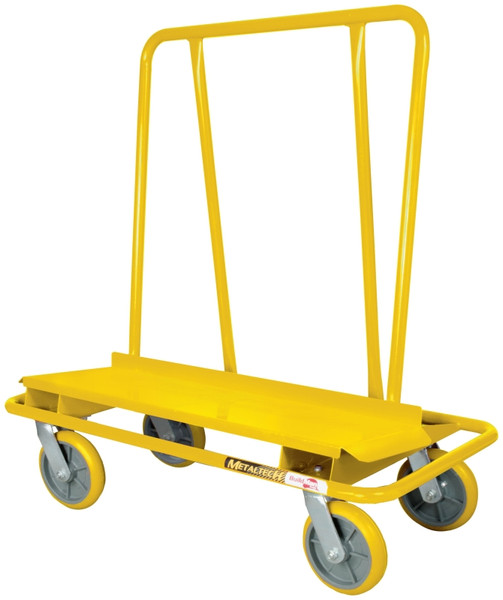METALTECH I-DCL8YGR31 Drywall Cart, 80 lb, 14 Gauge, Steel, 49-1/4 in OAL, 22-1/4 in OAW [SKU: ORG1636265]