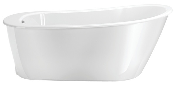 MAAX Sax 105797-000-002 Bathtub, 38 to 44 gal Capacity, 60 in L, 32 in W, 25 in H, Free-Standing Installation, White [SKU: ORG3311958]