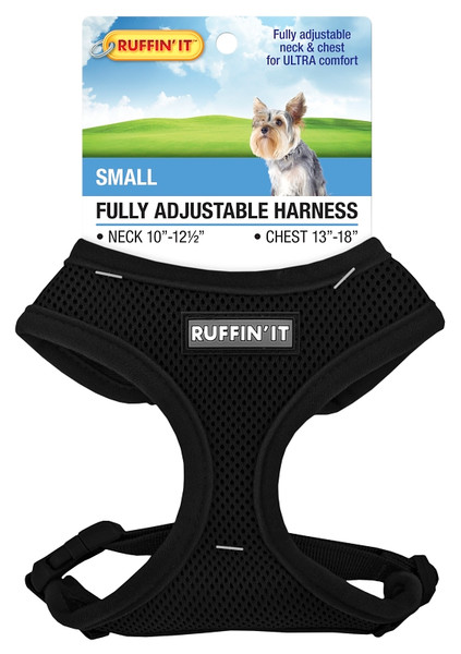 RUFFIN'IT 41462 Fully Adjustable Harness, 10 to 12-1/2 in x 13 to 18 in, Mesh Fabric Harness, Assorted [SKU: ORG4768578]
