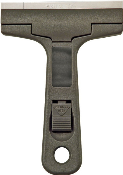 HYDE 33250 Glass Scraper, 1 in W Blade, Carbon Steel Blade [SKU: ORG1952373]