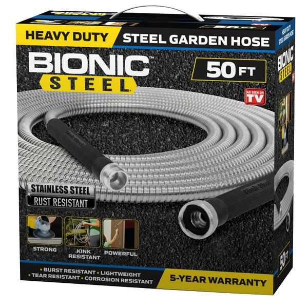 E.MISHAN & SONS 1582 Hose, 50 ft L, Stainless Steel [SKU: ORG4546594]