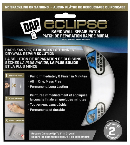 eclipse 7079809161 Rapid Wall Repair Patch, Clear [SKU: ORG1135136]