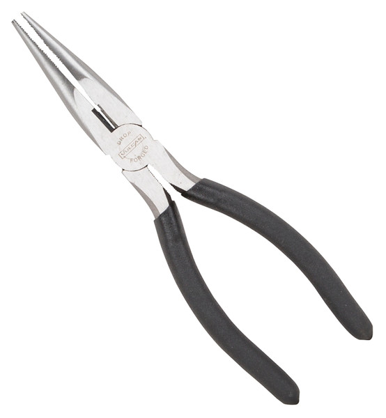 Vulcan JL-NP009 Plier, 8 in OAL, 1.6 mm Cutting Capacity, 5 cm Jaw Opening, Black Handle, 7/8 in W Jaw, 2-1/2 in L Jaw [SKU: ORG2361327]