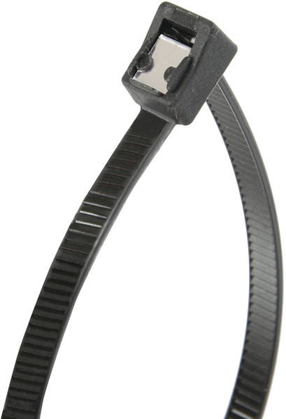 GB 45-311UVBSC Cable Tie, Double-Lock Locking, 6/6 Nylon, Black [SKU: ORG7110943]