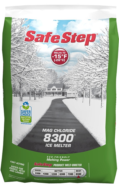 Safe Step 8300 53851 Ice Melter, Granular Crystal, Crystal, 50 lb Bag [SKU: ORG4882916]
