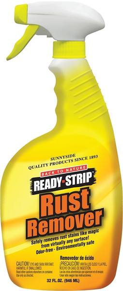Back to Nature READY-STRIP 66732 Rust Remover, Liquid, Mild, White, 32 oz, Can [SKU: ORG9694449]