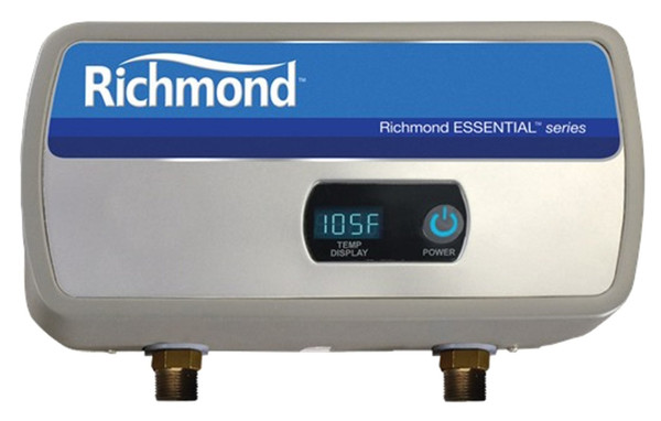 Richmond RMTEX-04 Electric Heater, 29 A, 120 V, 3.5 kW, 0.998 % Energy Efficiency, 0.5 to 2 gpm [SKU: ORG0283697]