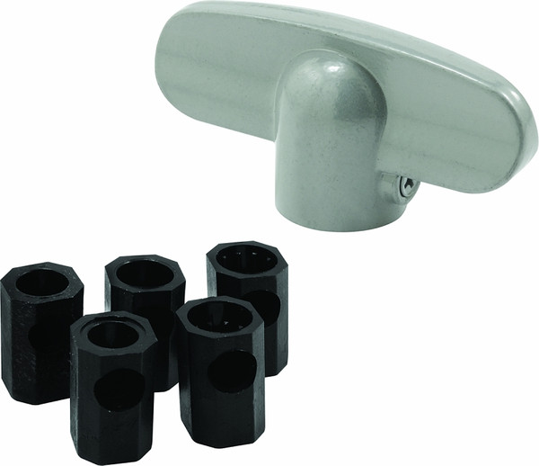 Prime-Line H 3885 Tee Handle, Zinc, Painted [SKU: ORG3623717]