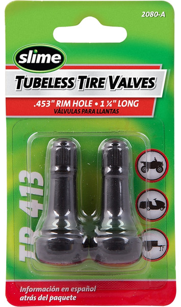 Slime 2080-A Tubeless Tire Valve, Rubber [SKU: ORG9971995]