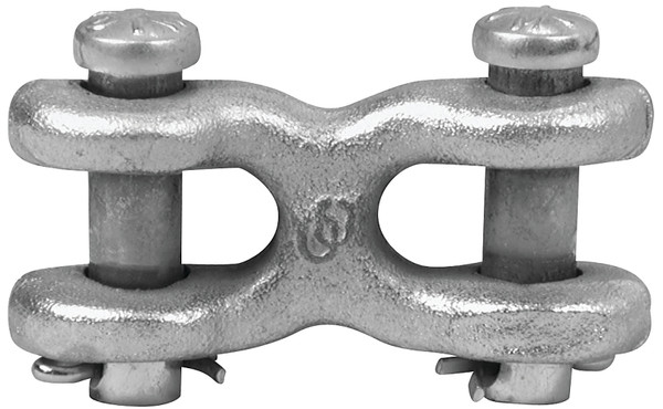 Campbell T5423302 Clevis Link, 7/16 x 1/2 in Trade, 9200 lb Working Load, Steel, Zinc [SKU: ORG8011561]