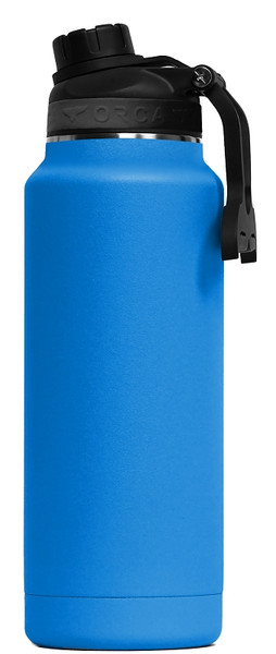 ORCA Hydra Series ORCHYD34AZ/AZ/BK Bottle, 34 oz Capacity, 18/8 Stainless Steel/Copper, Azure, Powder-Coated [SKU: ORG5280581]