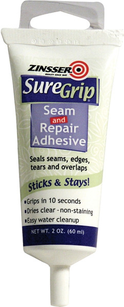 ZINSSER 2861 Adhesive Clear, Clear, 2 oz Tube [SKU: ORG5262118]