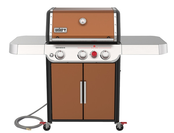 Weber GENESIS E-325s Series 37320001 Gas Grill, 39,000 Btu, Natural Gas, 3-Burner, Enclosed Cabinet Storage, Copper [SKU: ORG1609353]
