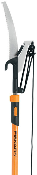 FISKARS 393951-1001 Pole Saw and Pruner, 1 in Dia Cutting Capacity, Steel Blade, 7 to 12 ft L Extension [SKU: ORG9180977]