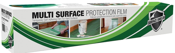 SURFACE SHIELDS MU2450W Protection Film, 50 ft L, 24 in W, 3 mil Thick, Polyethylene, Green [SKU: ORG5563697]
