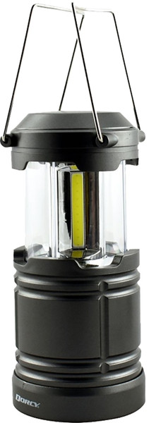 Dorcy 41-6527 Pop-Up COB Lantern, AA Battery, LED Lamp, 500 Lumens Lumens, Black/Gray [SKU: ORG1663897]