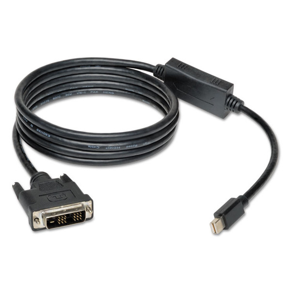 Mini DisplayPort to DVI Cable Adapter (M/M), 6 ft [SKU: TRPP586006DVI]