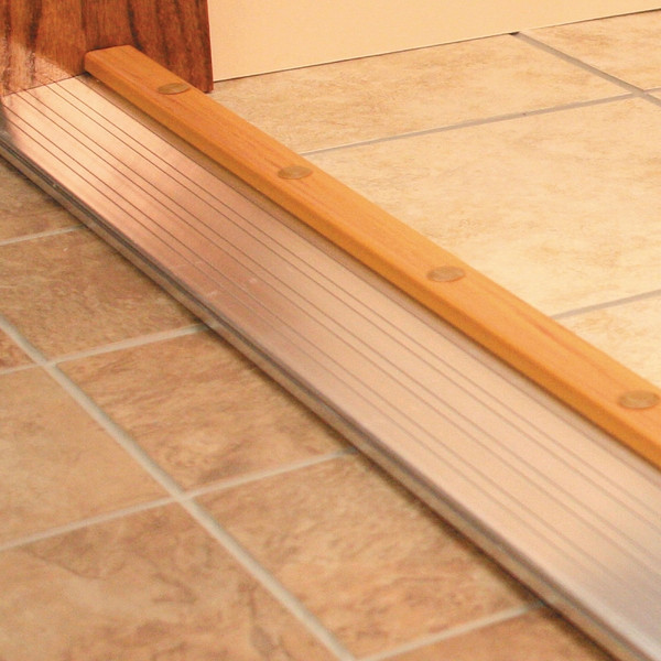 M-D 43822 Break Threshold, 36 in L, 4-9/16 in W, Aluminum [SKU: ORG5900907]