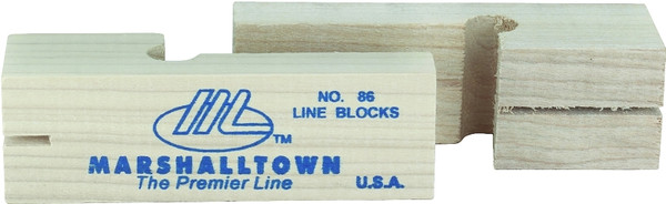 Marshalltown 86 Line Block, 3-3/4 in L, Wood [SKU: ORG8229304]