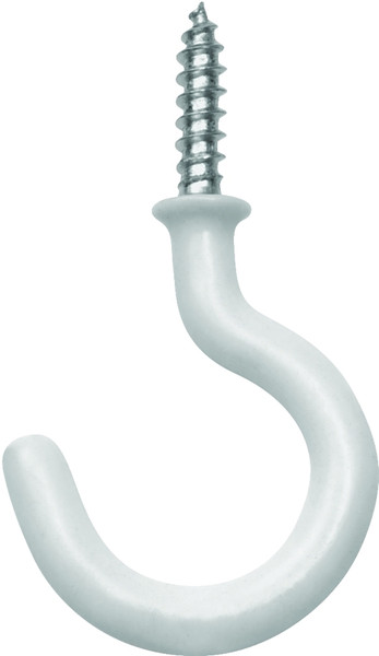 OOK 50357 Mug Hook, 1-1/4 in L, Vinyl-Coated [SKU: ORG5405063]