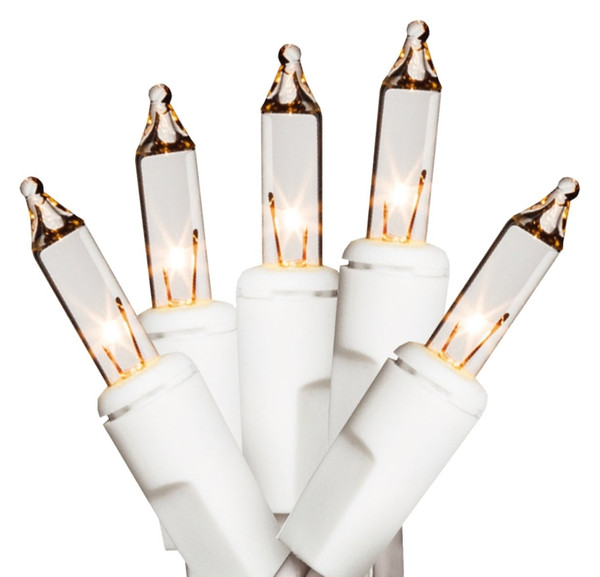 Hometown Holidays U13Y023F Light Set, Christmas, 120 V, 20.4 W, 50-Lamp, Incandescent Lamp, Clear Lamp, 11.54 ft L [SKU: ORG2149292]