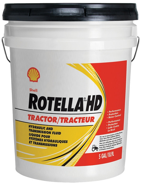 Shell Rotella 550039811 Heavy-Duty Tractor Fluid, 10W-30, 5 gal Pail [SKU: ORG9224338]