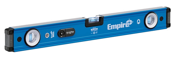Empire True Blue Series EM95.24 UltraView LED Magnetic Box Level, 24 in L, 3-Vial, 1-Hang Hole, Magnetic, Aluminum [SKU: ORG4566451]
