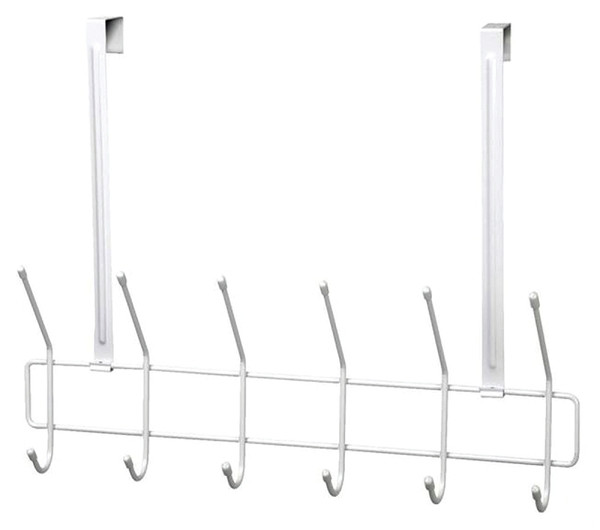 ClosetMaid 122000 Utility Hook, 6-Hook, Steel, Epoxy-Coated [SKU: ORG7189509]
