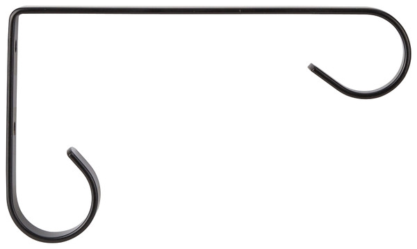 Landscapers Select 46BL Hanging Bracket, 6-3/4 L, Steel, Black, Wall Mount Mounting [SKU: ORG0210971]