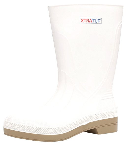 XTRATUF Shrimp Series 75136-M12 Boots, 12, M W, White, PVC Upper [SKU: ORG4997227]