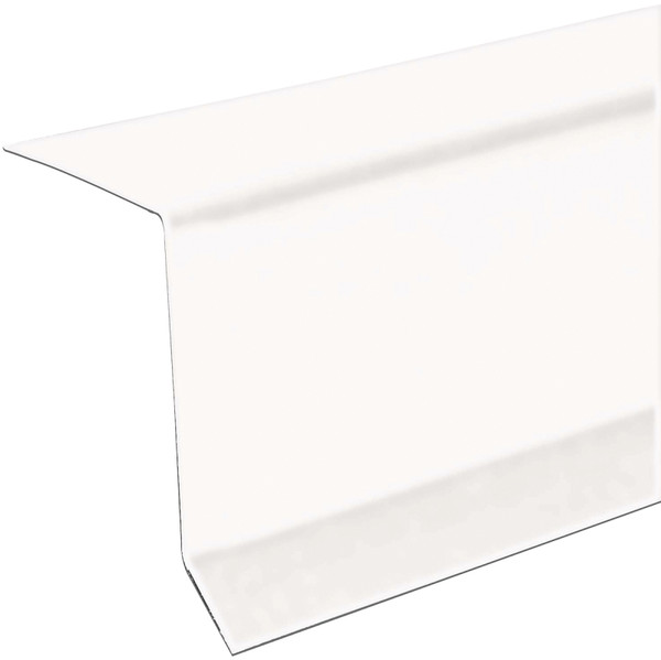Amerimax 5710300120 Roof Edge and Trim, 10 ft L, Steel, White [SKU: ORG8467771]