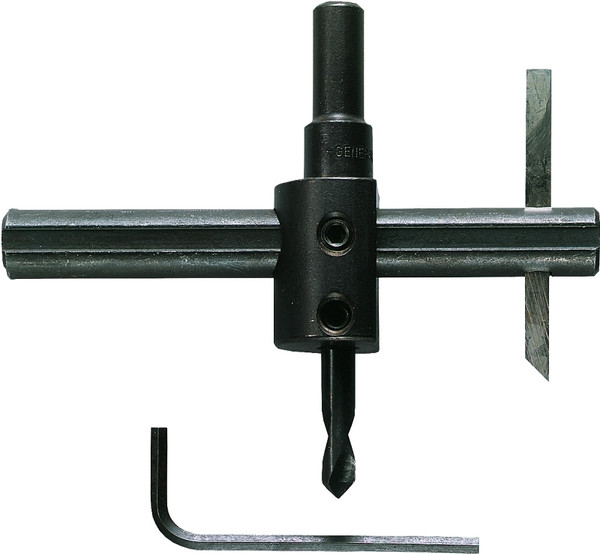 GENERAL 5B Circle Cutter, 1 to 6 in Dia Cutting, Steel [SKU: ORG6155329]