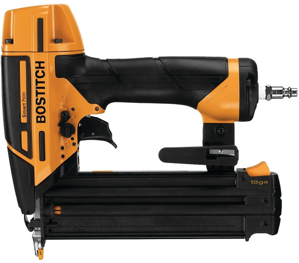 Bostitch BTFP12233 Brad Nailer Kit, 100 Magazine, Glue Collation, 5/8 to 2-1/8 in L Fastener, 1.15 cfm Air [SKU: ORG5874847]